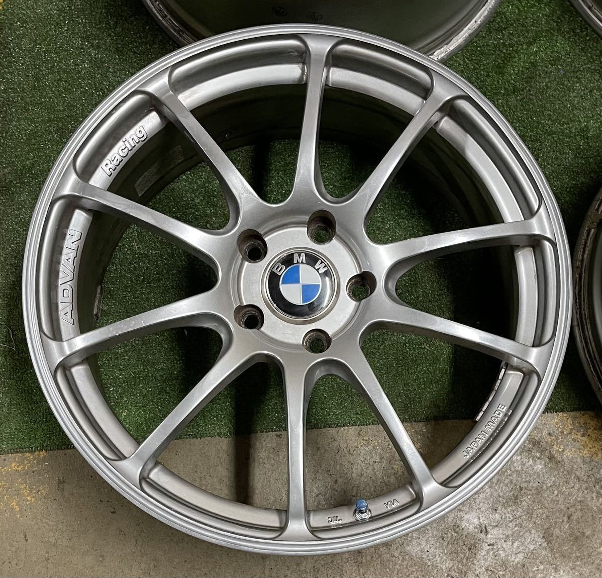 ADVAN RACING BMW 19インチ　19x9J +50 、19x8J +45、 5穴　PCD120 ハブ約73mm 4本セット ADVAN RACING BMW 19インチ 19x9J +50 、19x8J +45、 5穴 PCD120 ハブ