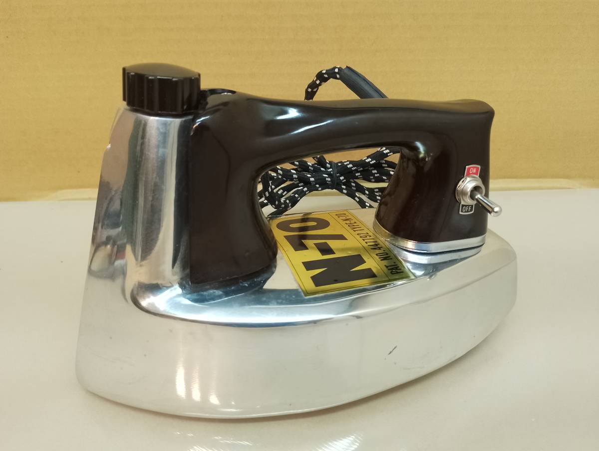 生活家電 【昭和レトロ】ニット用アイロン N-70 磯田電機製作所