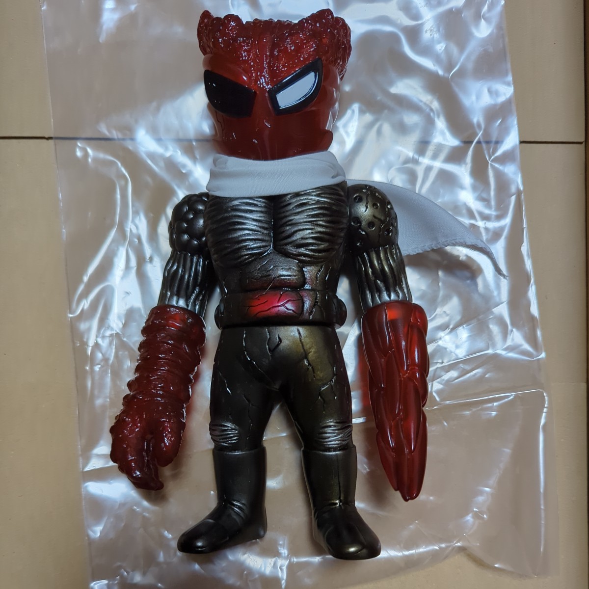 REAL HEAD カオスマン ノーリーズン 蓄光 GID リアルヘッド ソフビ