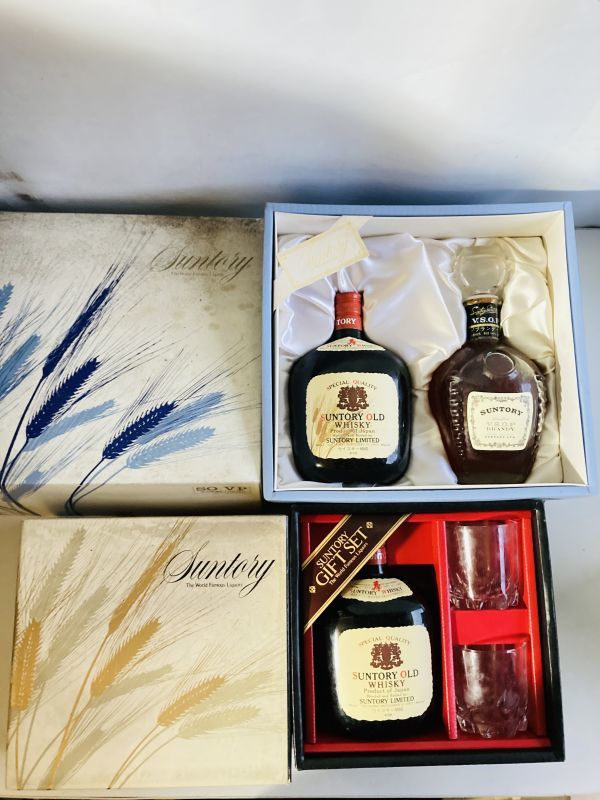 A53】1円～ 未開栓 古酒 SUNTORY サントリー SO-N1 SO-VP 2点セット 