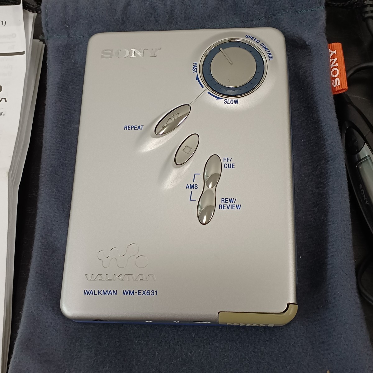 SONY WM-EX631カセットプレーヤー(極美品) SONY WM-EX631カセット