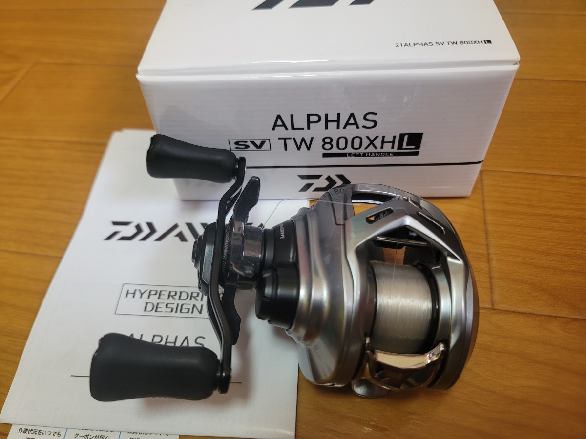 ダイワ 21 アルファス SVTW 800XHL 美品 ダイワ(Daiwa) (予約8月