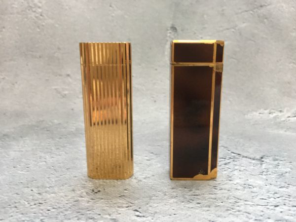 1円~】カルティエ Cartier ガスライター 2点セット ヴィンテージ