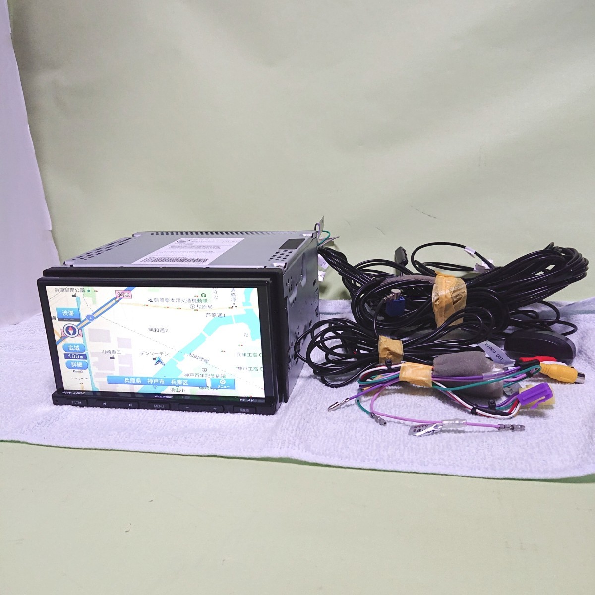ECLIPSE 恐い AVN-LS02W DVD フルセグ Bluetooth