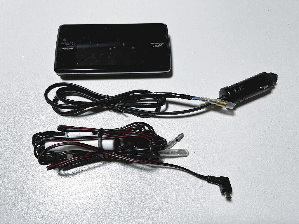 GWR91sd レーダー探知機 OBDⅡアダプタセット！ 中古美品 レーダー探知