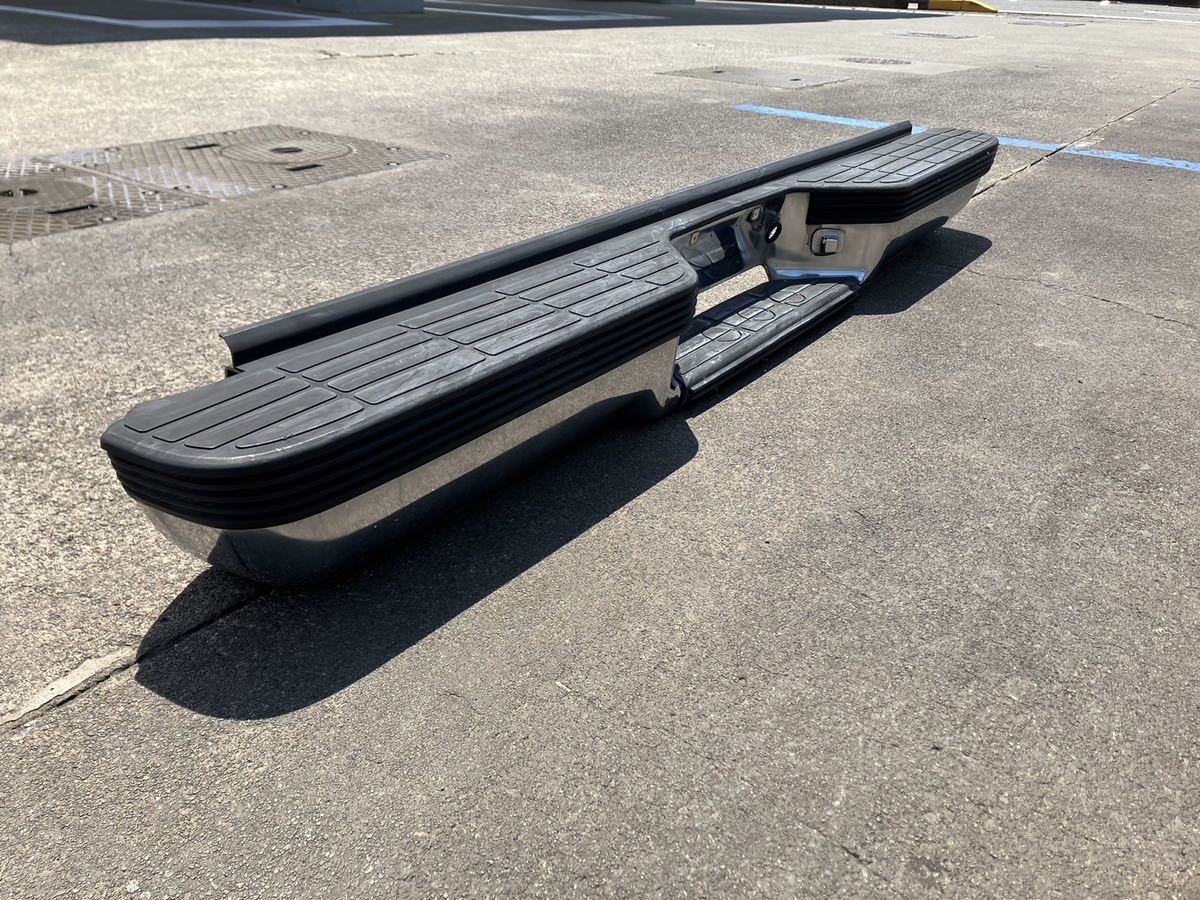 純正 パッド付き リア メッキ バンパー シボレー C1500 タホ