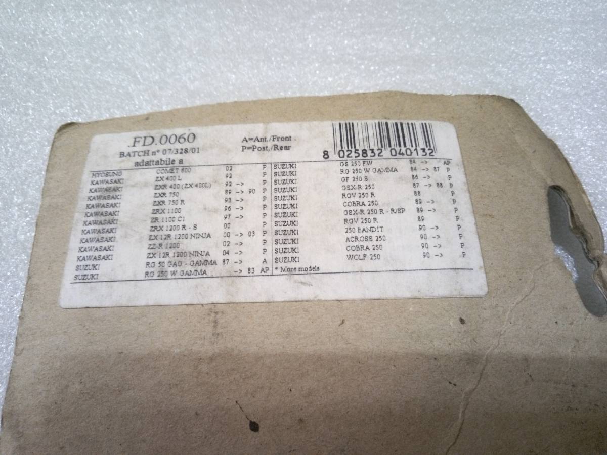 SK -II美白乳液50G未開封新品　国内正規品 NEWFREN FD0060 3個 RG250 ガンマ GJ21A/GS250FW GJ71B フロント2/リア