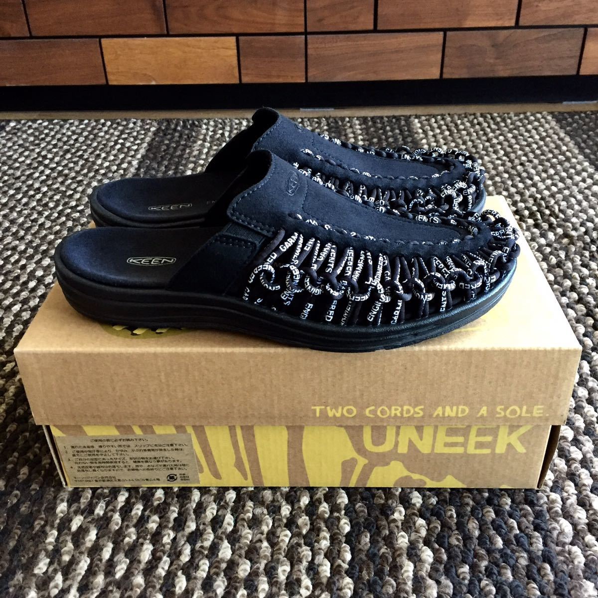 別注 ENGINEERED GARMENTS KEEN UNEEK II SLIDE エンジニアド