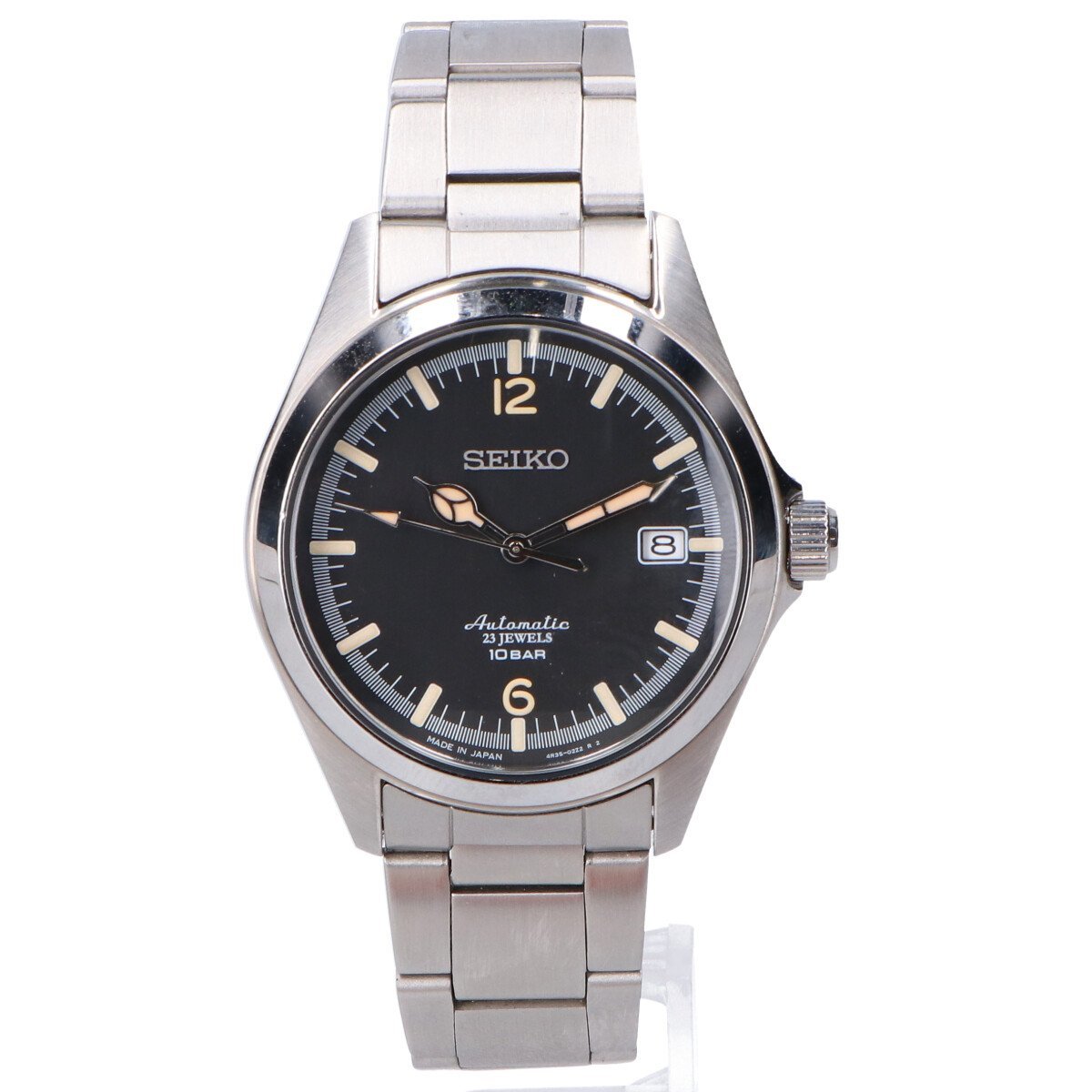 1円】 SEIKO セイコー シルバー 4R35-02R0 ×チックタック コラボモデル 