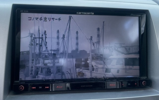 スズキ ワゴンR MH23S カーナビ カロッツェリア AVIC-RZ201-D ナビ枠付
