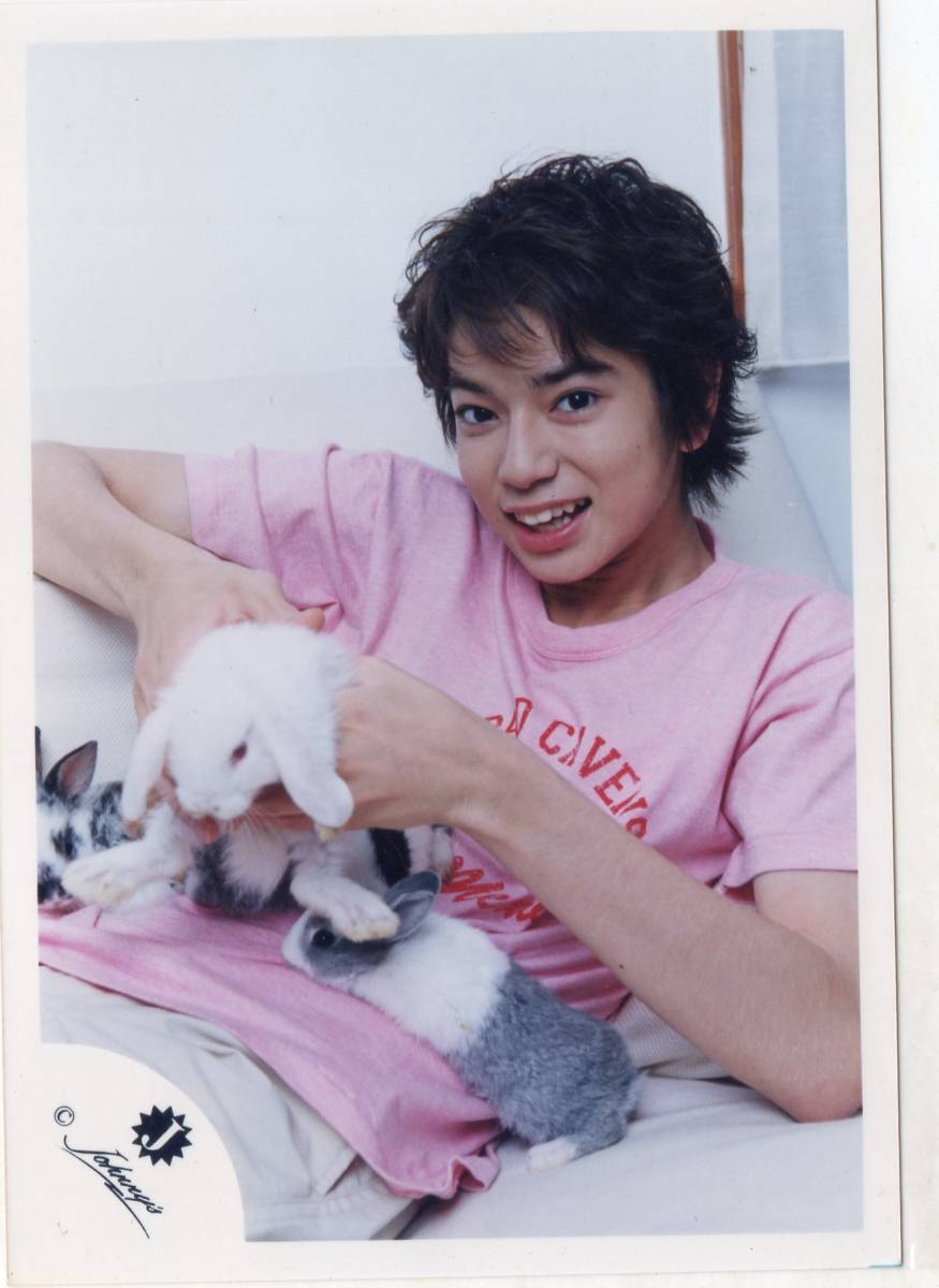 嵐 公式写真 ジュニア時代 松本潤 Jロゴ (松本潤)｜売買された