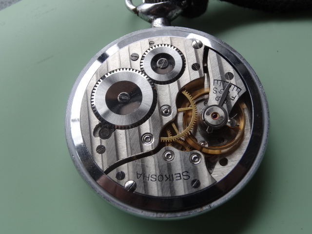 懐中時計 セイコー プレシジョン PRECISION 国鉄 精工舎 0 – 廃刻印 青