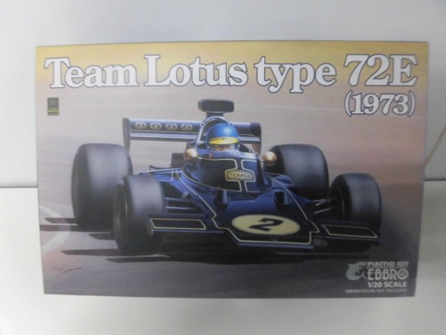 Team Lotus(ロータス) Type 72E 1973 1/20 未組立 EMSF-1 No.009・5800 