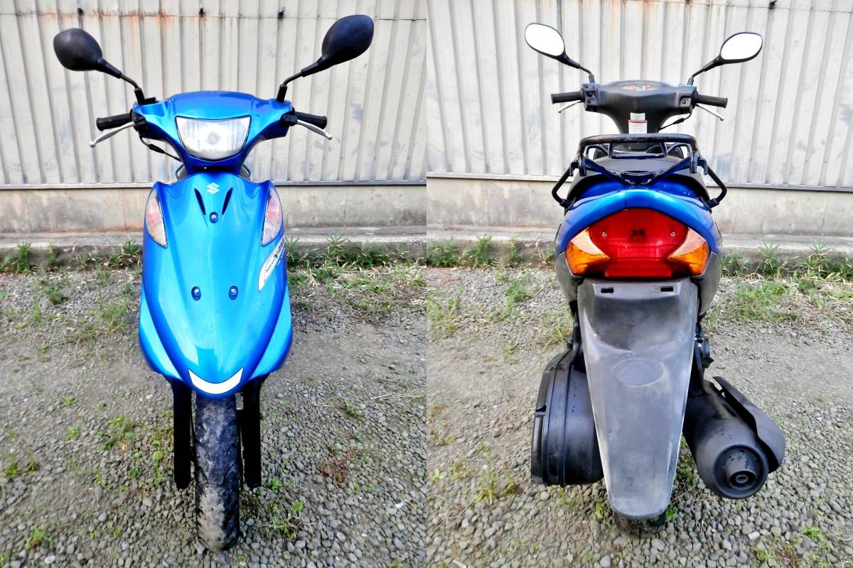 スズキ アドレスV125G Fi CF4EA 走行14979㎞