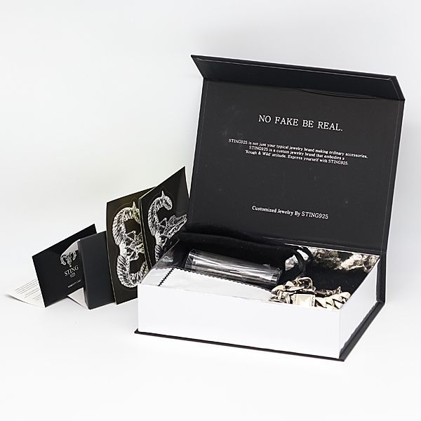 1円 箱付 良品 STING スティング SV925 スマートウォッチ ブレス シルバーカラー メンズ腕時計用 NBY0624 KOR 3284000