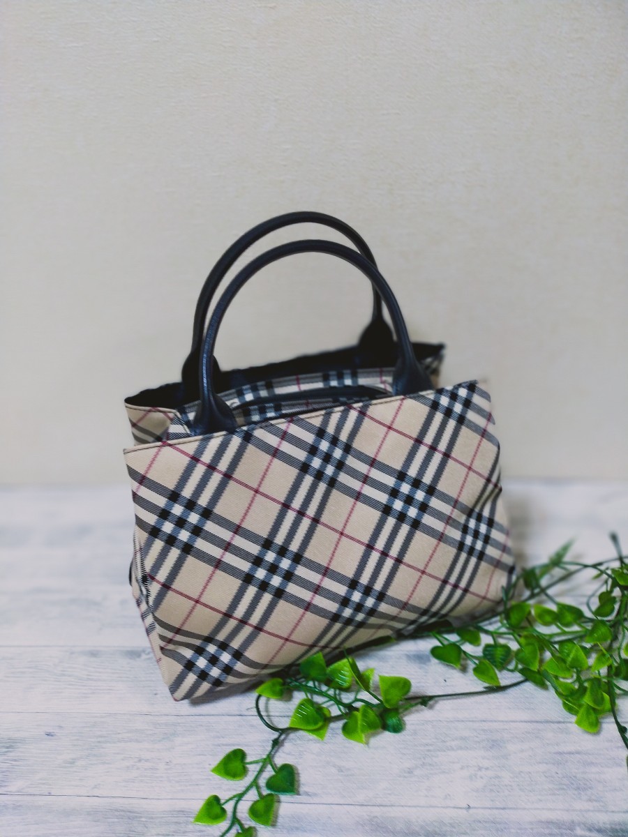 未使用 BURBERRY バーバリー バッグ ハンドバッグ 未使用級