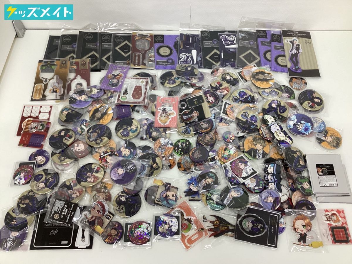 現状】ツイステッドワンダーランド ツイステ 缶バッジ アクリル