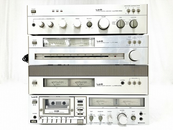 日立 Lo-DチューナーFT-590 HCA-4590 アンプHMA-6590（日立 Lo-D 