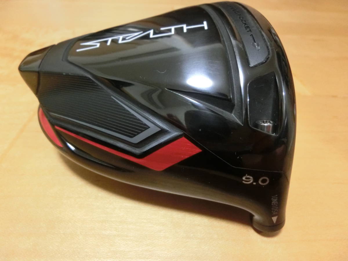テーラーメイド STEALTH ドライバー 9度 ヘッドのみ ヘッドカバー有 テーラーメイド STEALTH ステルス ドライバー 9度 ヘッドのみ