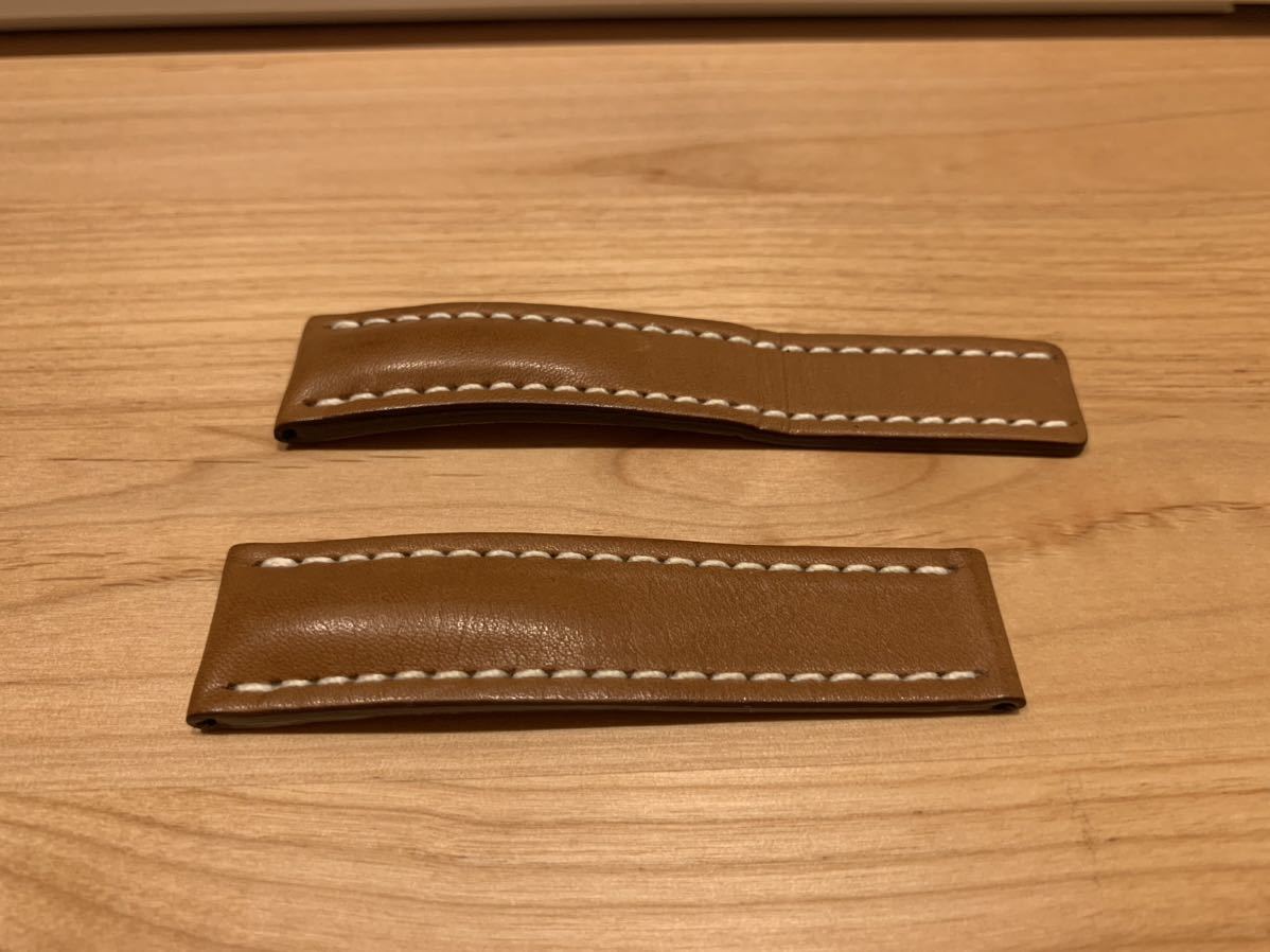 BREITLING☆未使用純正カーフベルト☆22mm☆ブライトリング☆訳あり