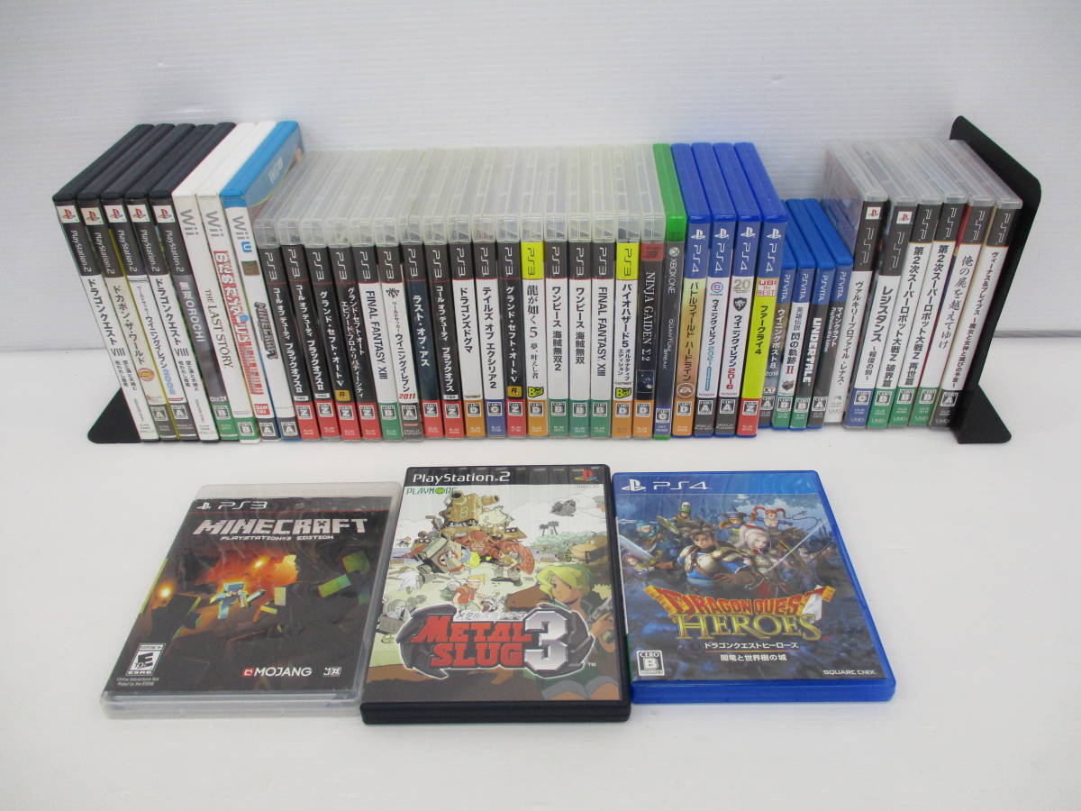 数量限定，大得価 静 ゲームソフト色々/約40枚/PS2METALSLUG 3/北米版PS3MINECRAFT/PS4ドラゴンクエストヒーローズ闇竜と世界樹の城など M-3006(その他)｜売買されたオークション情報、yahooの商品情報をアーカイブ公開 - その他
