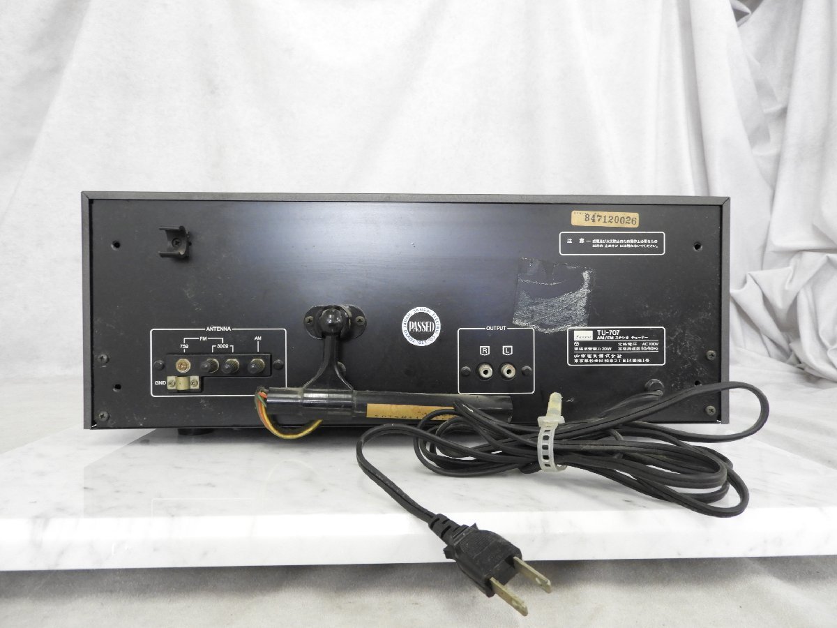 サンスイ TU-D707 SANSUI Sansui AM⁄FMチューナー 希少 デジタリー