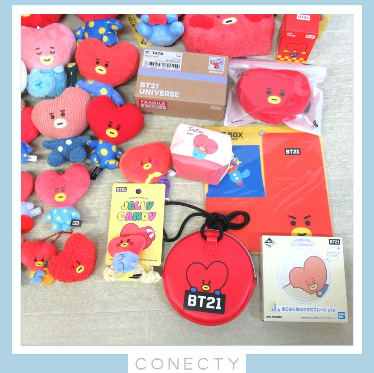 BT21 TATA グッズセット ぬいぐるみ クッション ワイヤレススピーカー