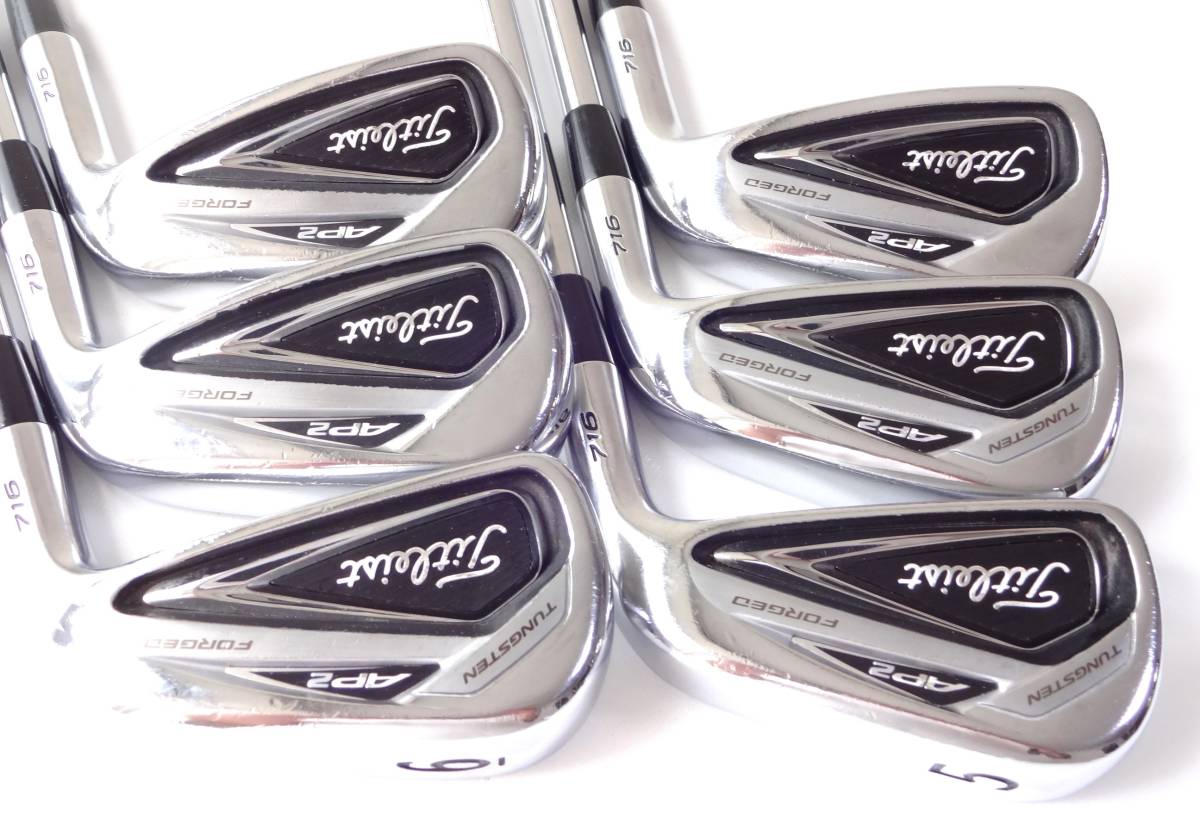 状態良好★税込【日本仕様】タイトリスト　AP2　716　FORGED　アイアン★5～Pw　6本SET★NSPRO950GH(S)★グリップ良好★