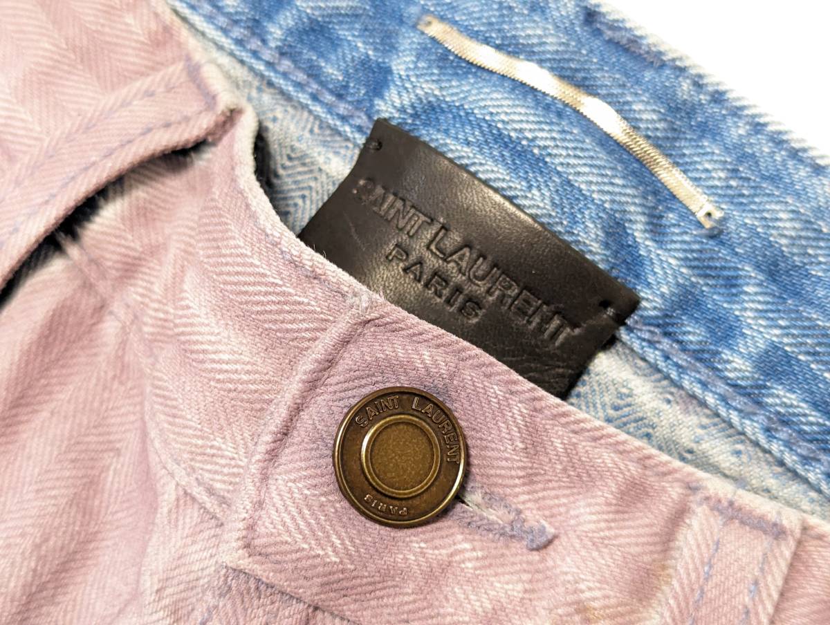 サンローランパリ 2013JAKEデニム サンローランパリ(SAINT LAURENT