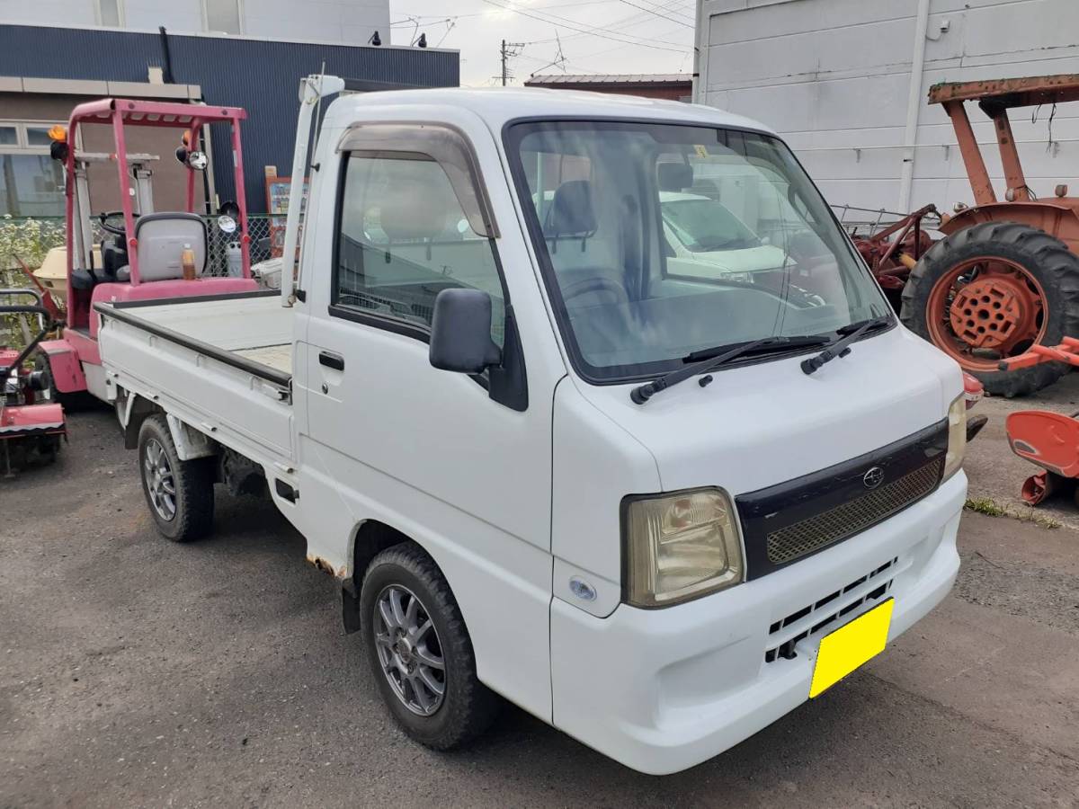 岩手発!! H18 スバル サンバートラック TC TT2 4WD 5速MT 車検令和6年3 