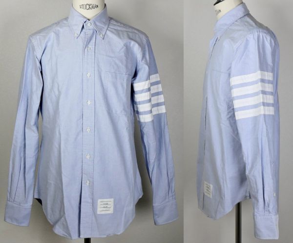 THOM BROWNE. 4BAR オックスフォードシャツ USA製 THOM BROWNE. 4BAR オックスフォードシャツ USA製