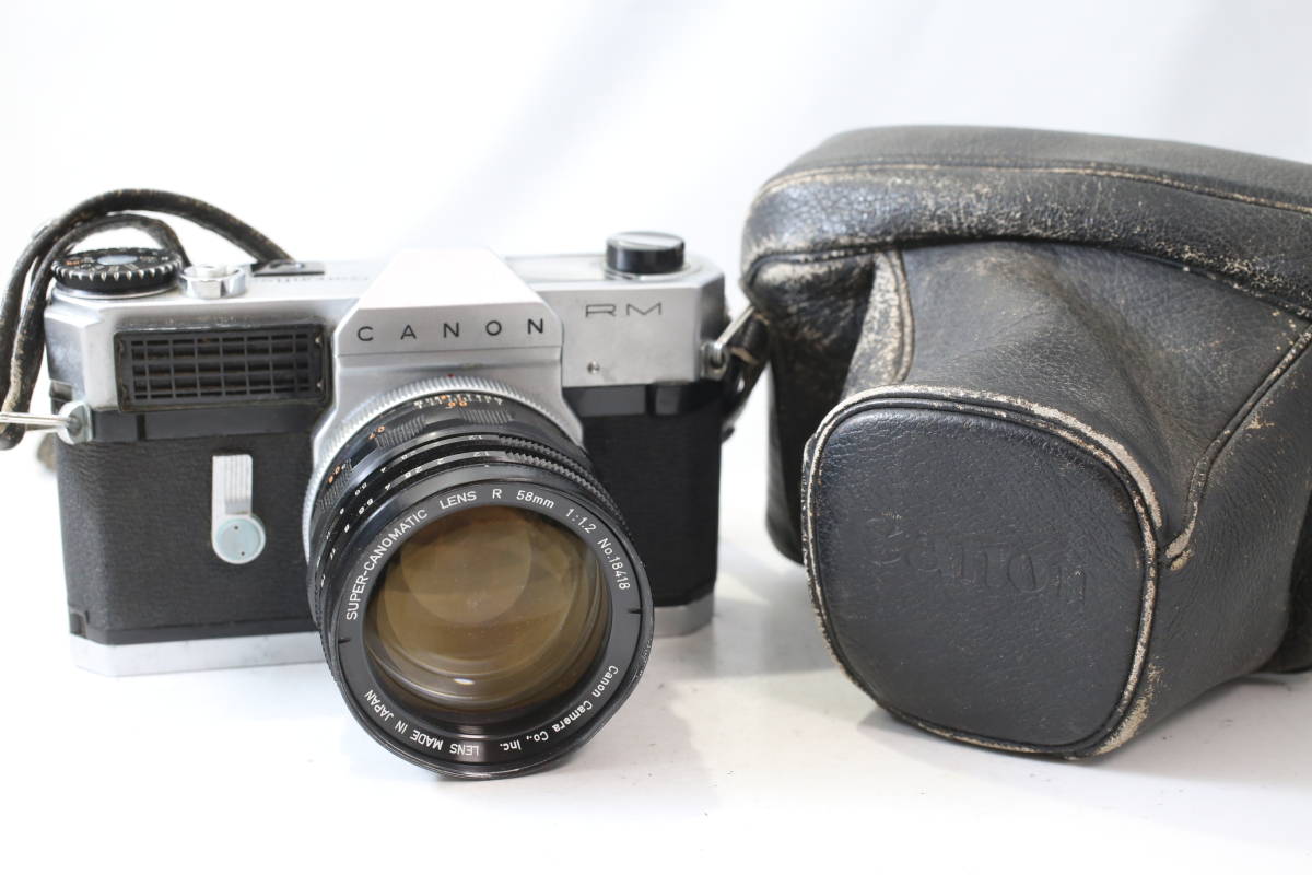 ジャンク Canonflex RP ブラックペイント + 50mm F1.8 ＊キャノンR