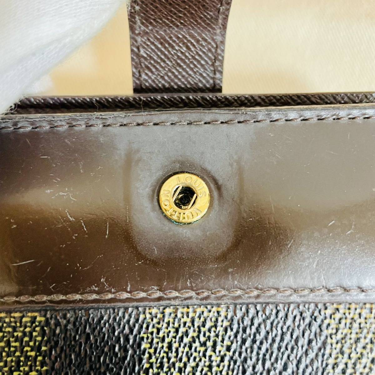 美品【正規品】ルイヴィトン ダミエ 二つ折り財布 【公式通販】