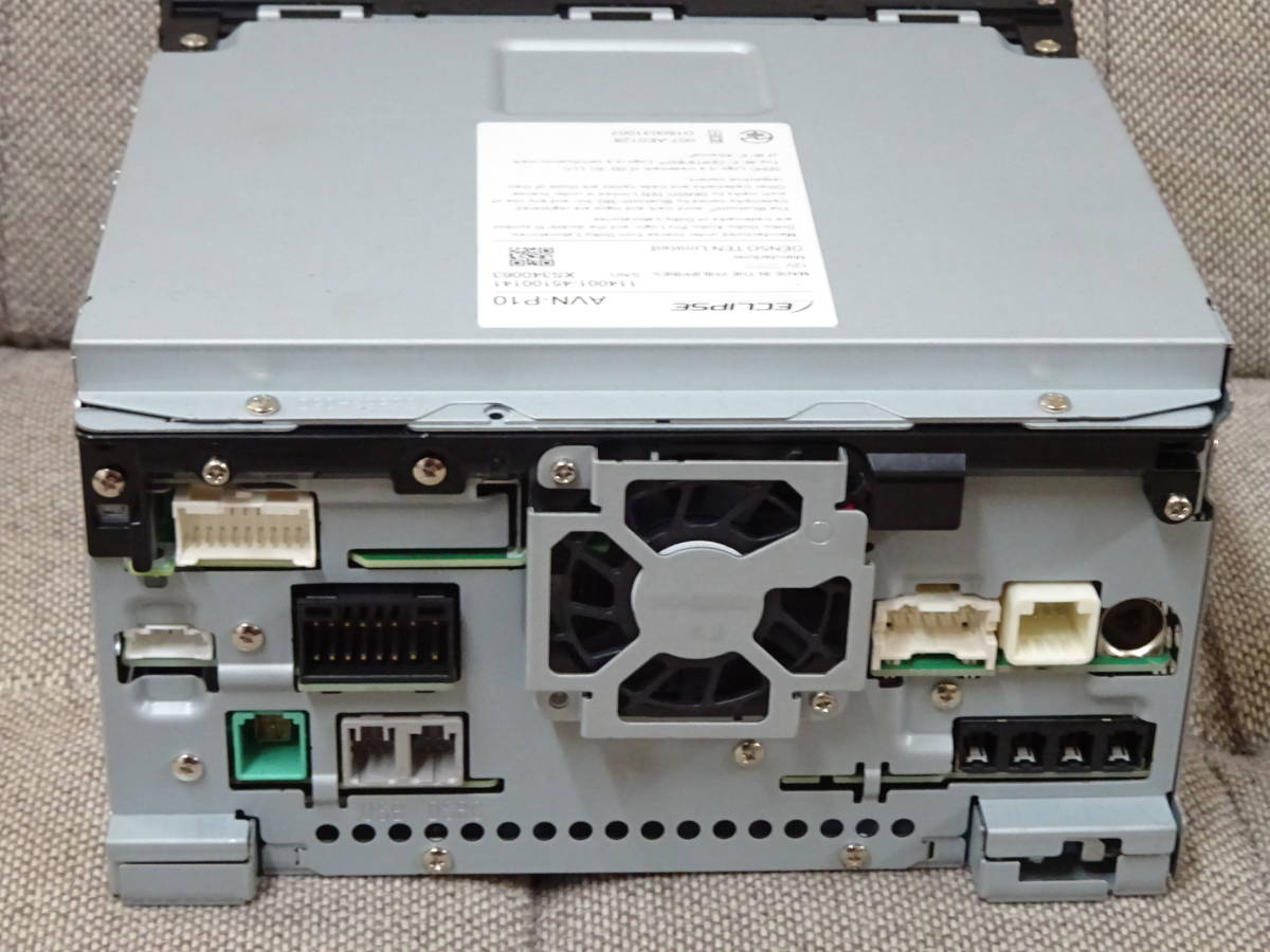 イクリプス ECLIPSE AVN-P10 地図データ2019年 メモリーナビ