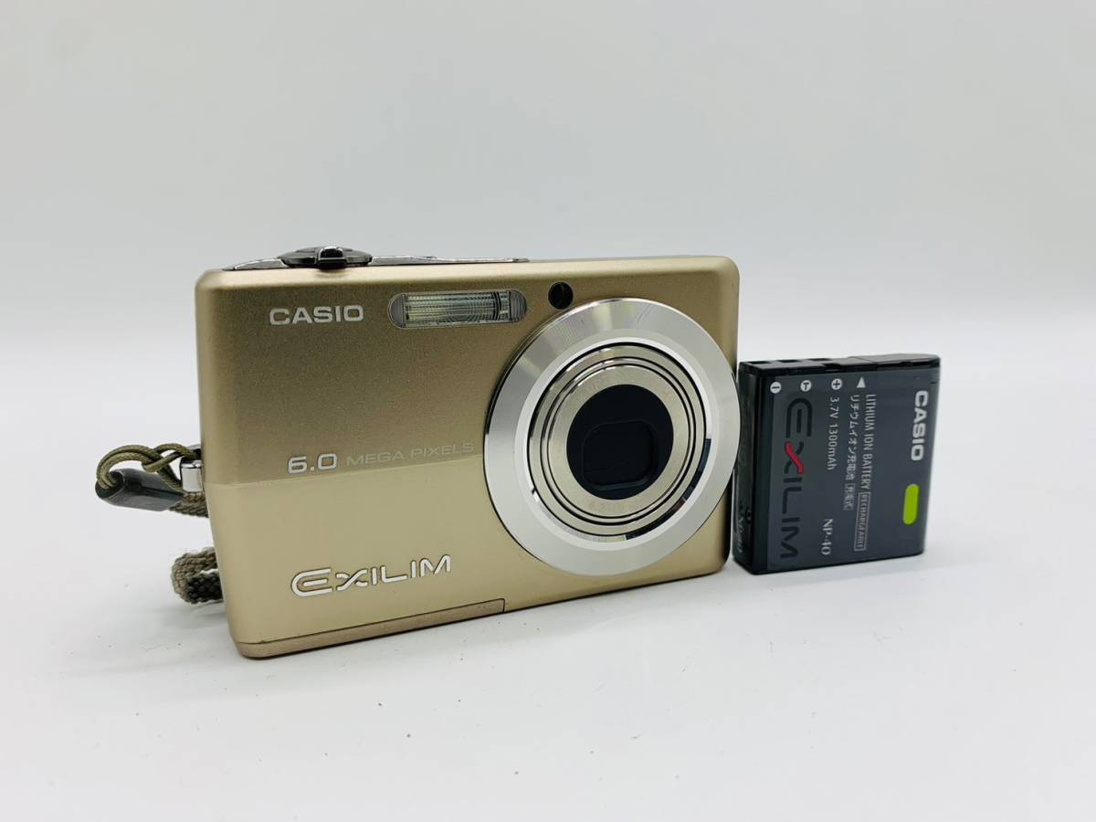 ☆お勧め極上品☆ カシオ Casio Exilim EX-Z600 ゴールド 3x Optical