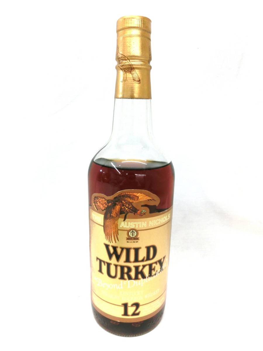 1000円スタート ウイスキー バーボン WILD TURKEY 12年 Beyond