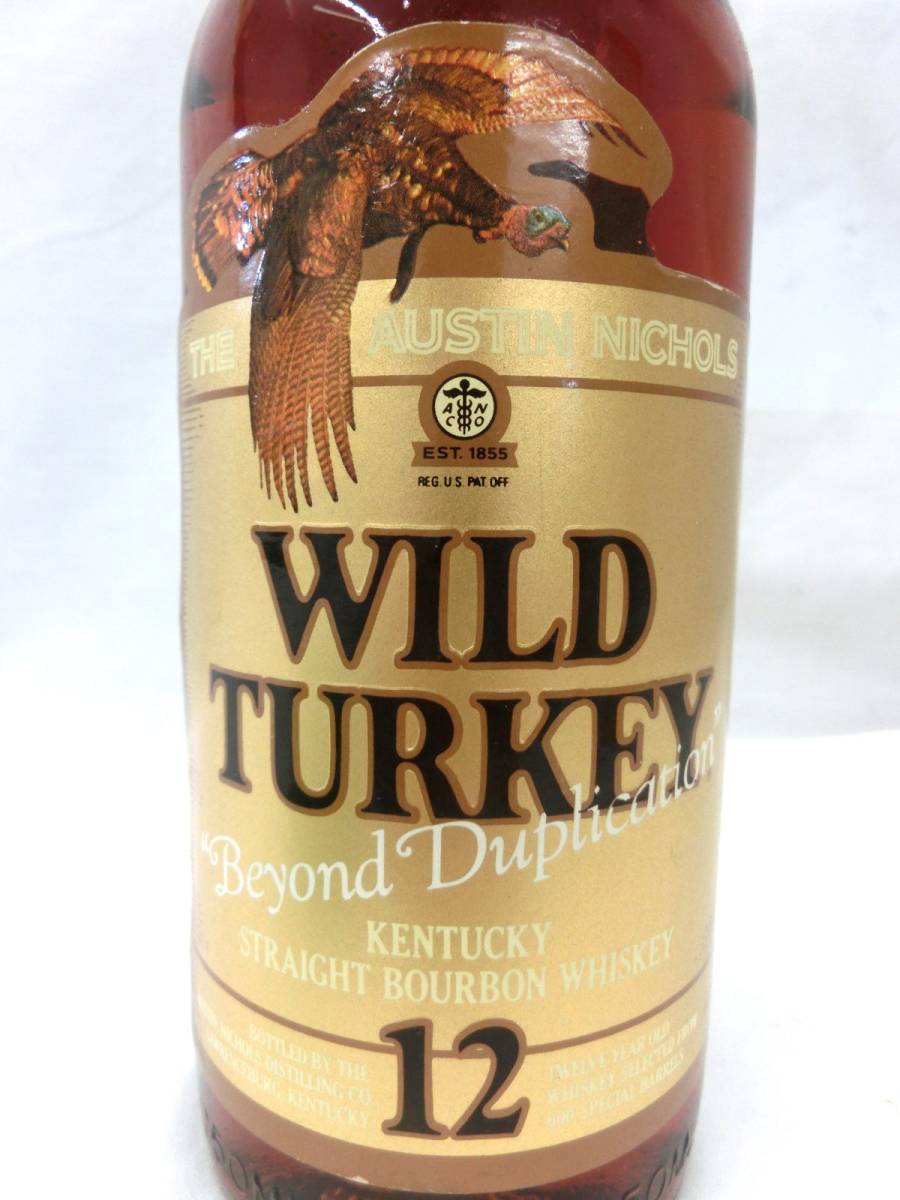 1000円スタート ウイスキー バーボン WILD TURKEY 12年 Beyond