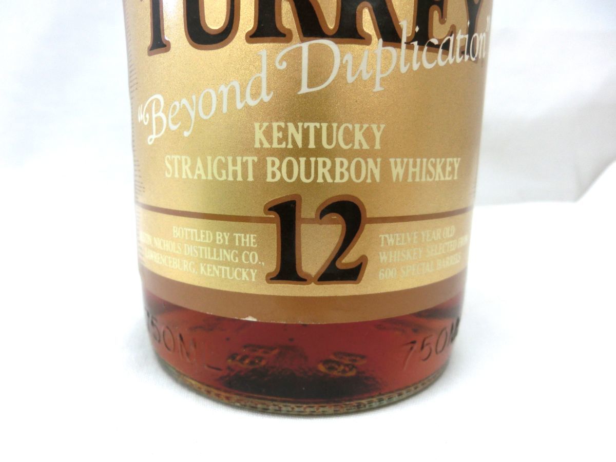 1000円スタート ウイスキー バーボン WILD TURKEY 12年 Beyond