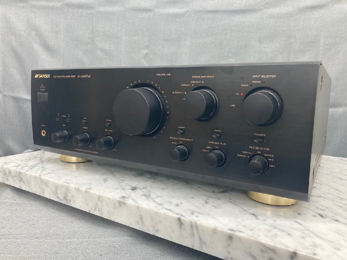 T548〇【中古】SANSUI サンスイ プリメイン アンプ AU-α607XR