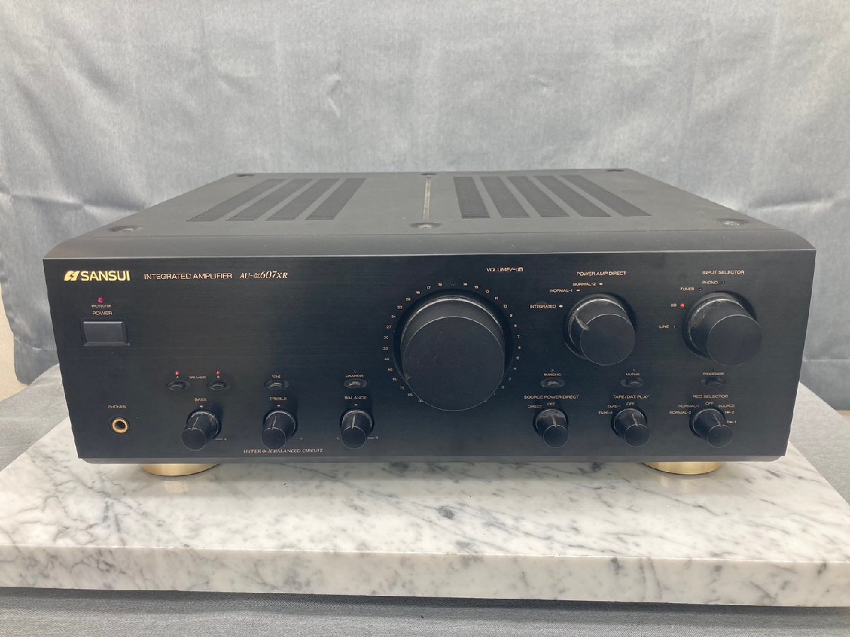 T548〇【中古】SANSUI サンスイ プリメイン アンプ AU-α607XR