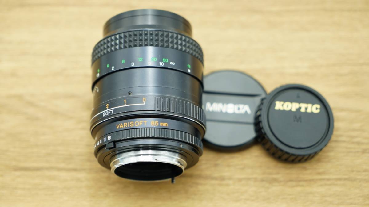 8359 希少 MINOLTA VARISOFT ROKKOR 85mm 2.8