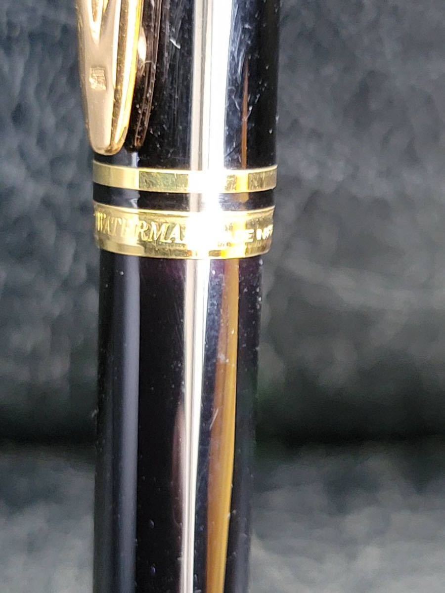 WATERMAN ウォーターマン 万年筆 IDEAL アイデアル ブラック×ゴールド