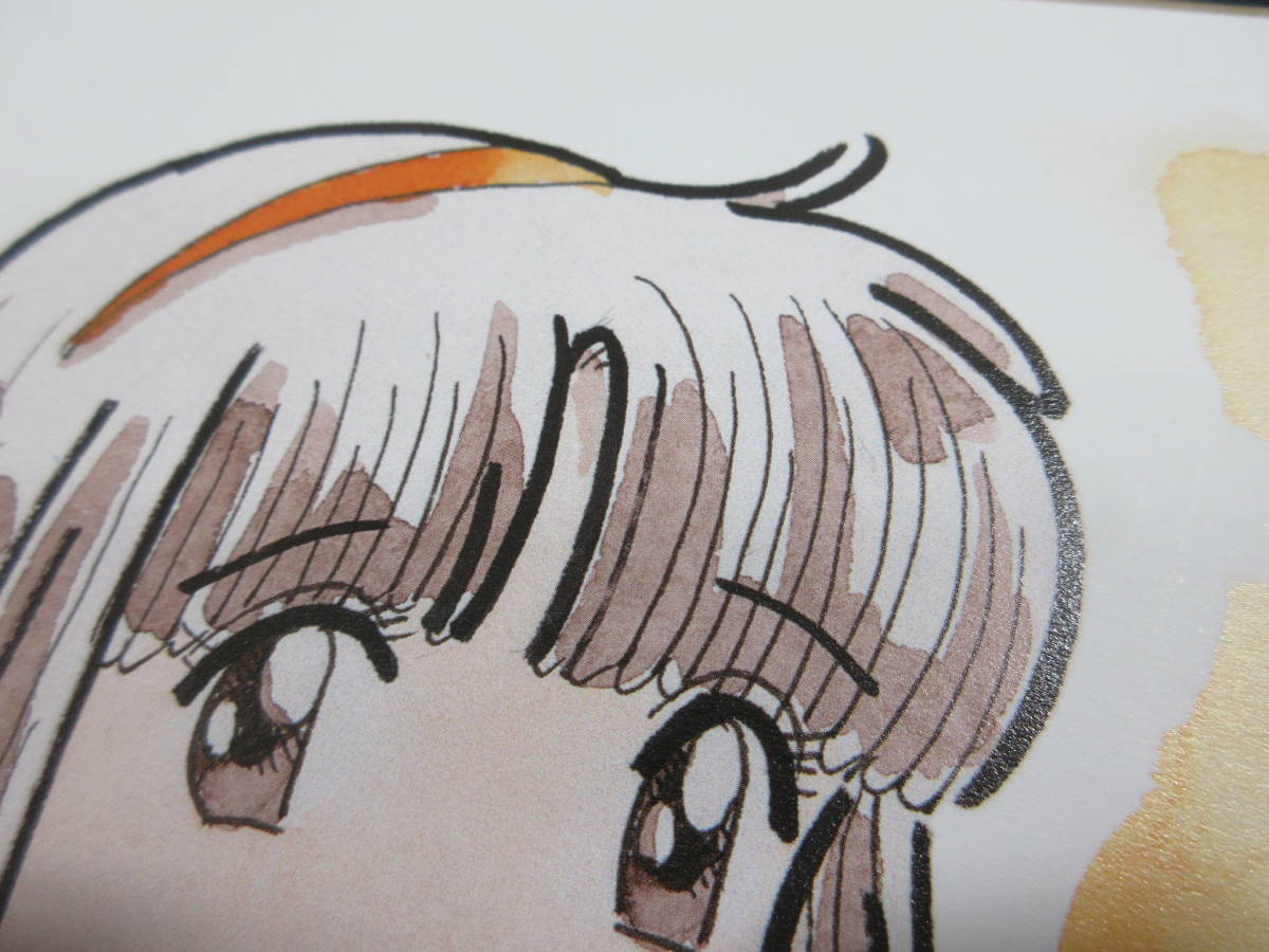 1）吾妻ひでお イラスト サイン 色紙 '11.11.18 検グッズアニメ漫画