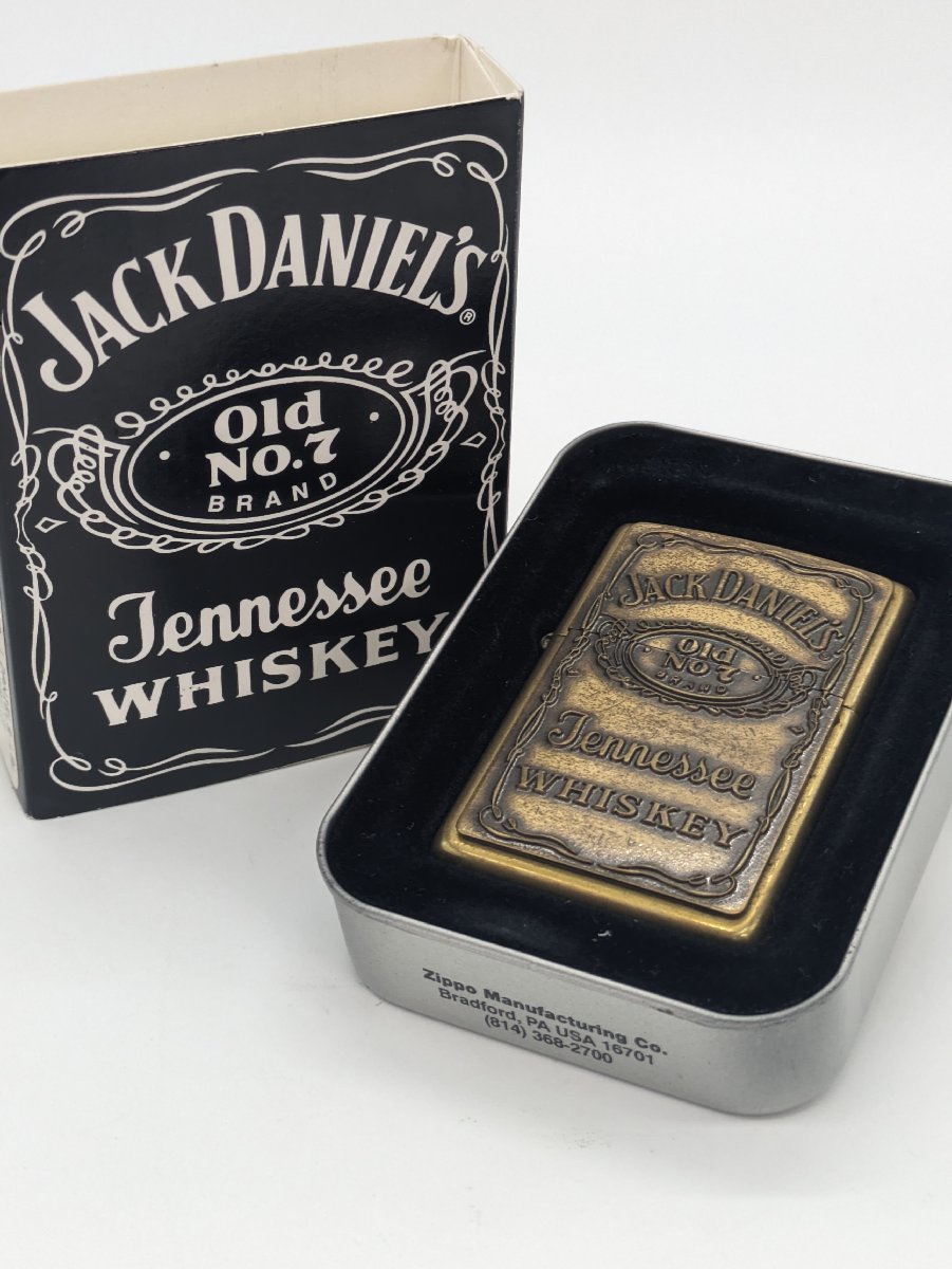 ZIPPO ジッポーライター オイルライター ゴールド JACK DANIEL'S