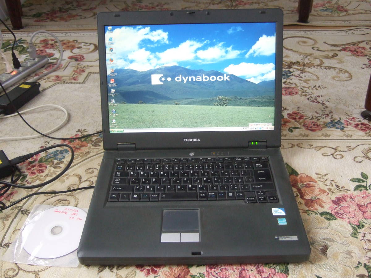 シリアル D-Sub9ピン(RS-232C) /パラレル D-sub25ピン XP 東芝 Satellite J81 C. 2.20GHz/2GB/80GB/office2007/Multi/