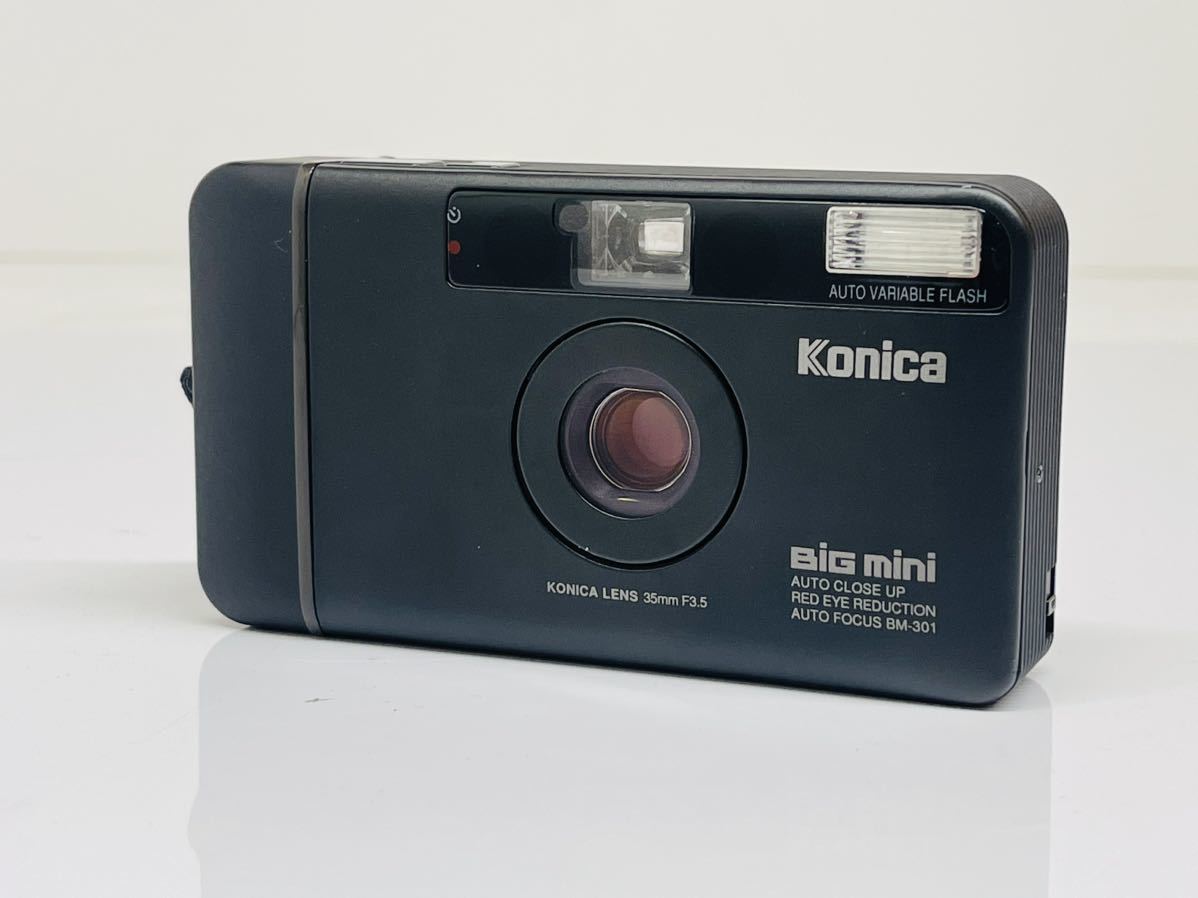 ☆Konica コニカ BiG mini BM-301 35mm F3.5 シャッター・フラッシュ