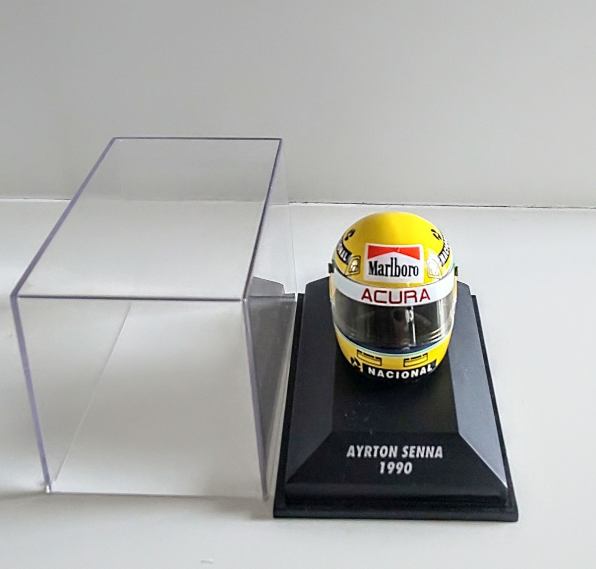 ミニチャンプス 1/8サイズ】アイルトン・セナ(Marlboro→ロゴ仕様