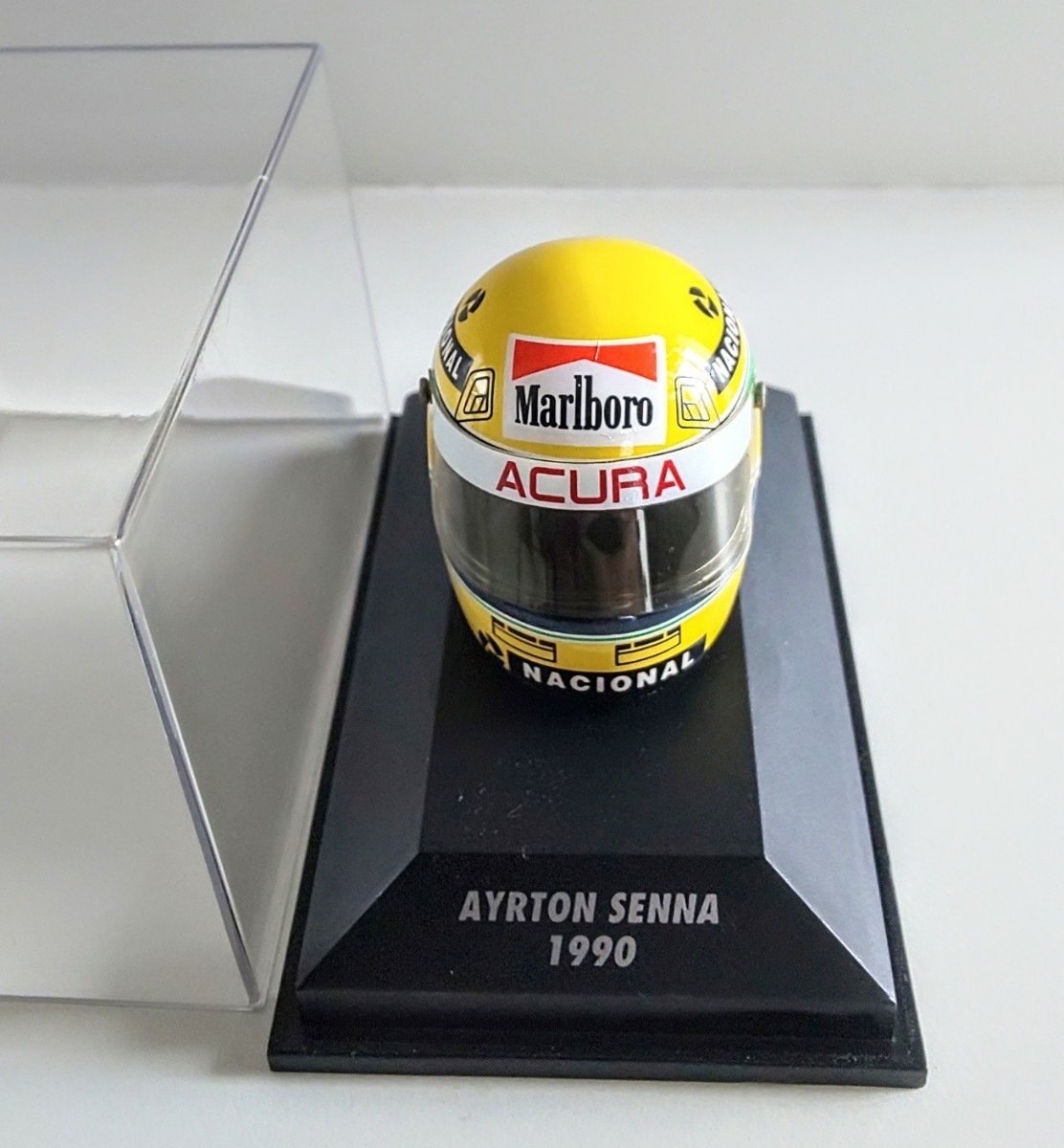 ミニチャンプス 1/8サイズ】アイルトン・セナ(Marlboro→ロゴ仕様