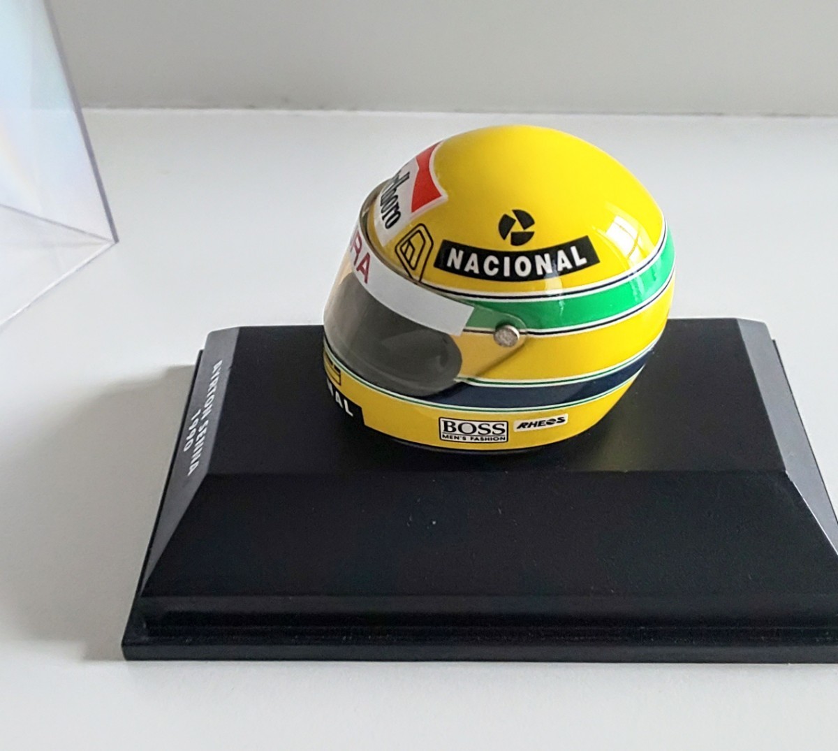 ミニチャンプス 1/8サイズ】アイルトン・セナ(Marlboro→ロゴ仕様