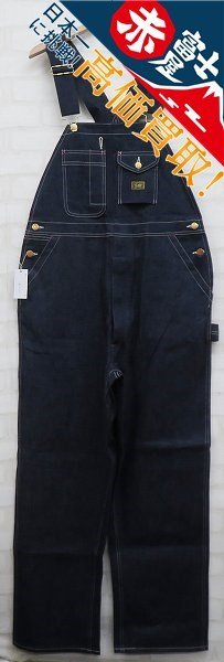 3P3382/未使用品 BIG YANK Lot1942 デニムオーバーオール ビックヤンク
